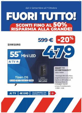 TV SAMSUNG UE55M70HAUXZT